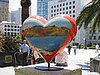 One of our iconic hearts, this one located in Union Square
