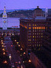 The Ferry Building and bay