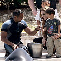 Angelina, Pax, & Maddox @ MarineLand.