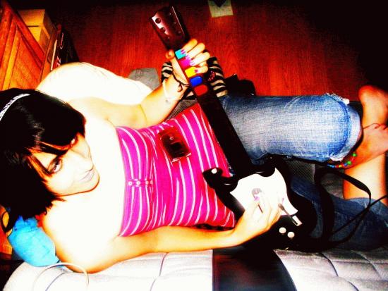 My guitar hero princess
