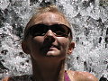 Trying to be one with the c.o.l.d. water.