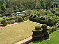 view of the gardens