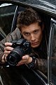 Jensen Ackles as Dean Winchester in Supernatural (behind the scenes)