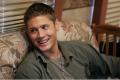 Jensen Ackles as Dean Winchester in Supernatural (behind the scenes)