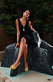 chillin.. on a statue :D