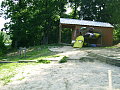 Shed for lifejackets, oars, etc.