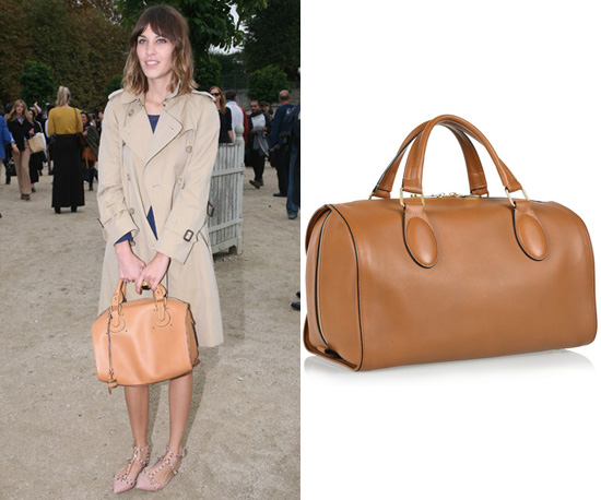 Photos of Alexa Chung in Paris with Chloe Handbag | POPSUGAR Fashion UK