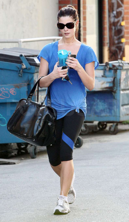 Pictures of Ashley Greene Working Out at the Gym in Preparation For ...